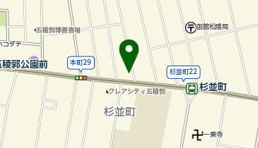 岩崎電子 函館補聴器センターの地図画像