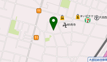 ベストリハ蒲田の地図画像