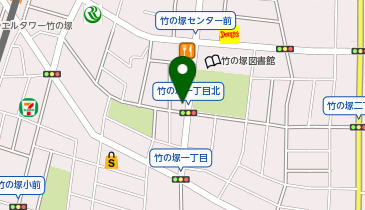 ハッピートライアングル竹ノ塚第2教室の地図画像