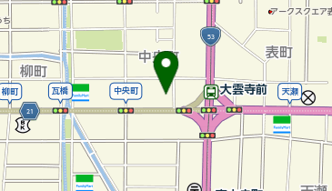 ピュアオアシスの地図画像