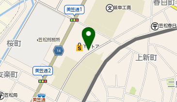 MONO LOOP(モノ・ループ) ヨシヅヤ笠松店の地図画像