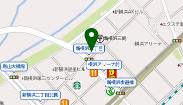 アニホック動物医療センター新横浜病院の地図画像