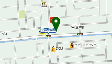 寝ずにーランドリー 焼津店の地図画像