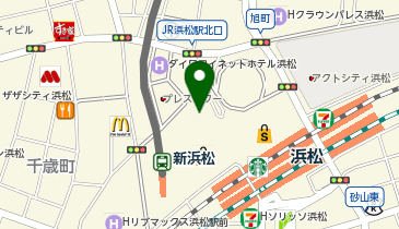 蕪村菴 浜松遠鉄店の地図画像