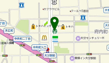 蕪村菴 大分トキハ店の地図画像