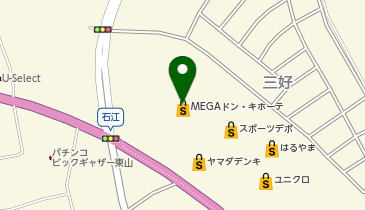 さすがや ガーラタウン青森店の地図画像