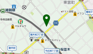 みなみ福岡 くろ川整骨院の地図画像