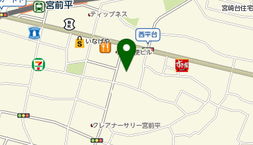 あかちゃんからのこどもクリニック宮前平の地図画像