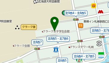 リワークセンター札幌の地図画像