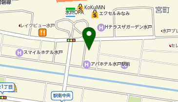 リワークセンター水戸の地図画像