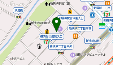 リワークセンター新横浜の地図画像