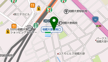 リワークセンター相模大野の地図画像