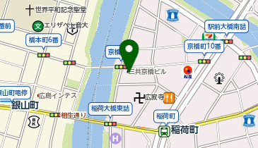 リワークセンター広島駅前の地図画像