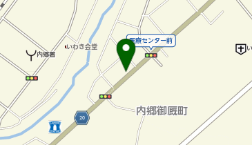 うちごう整体院の地図画像