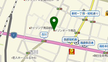 質ブランドサロンの地図画像