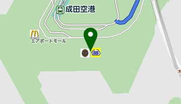 WiFiBOX 成田空港第1(4F)出発ロビー南 テレコムスクエアカウンターの地図画像