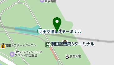 WiFiBOX 羽田空港第3(3F)出発ロビー モバイルセンター羽田空港の地図画像