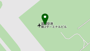 WiFiBOX 関西空港第2(1F)国際線到着口側の地図画像