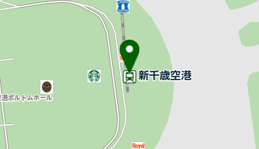 WiFiBOX 新千歳空港国際線(2F)到着ロビー モバイルセンター新千歳空港の地図画像