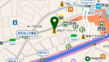 WiFiBOX クリエーションスクエアしぶやの地図画像