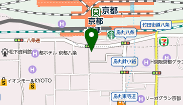 WiFiBOX MKタクシーのりばの地図画像