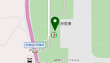 WiFiBOX 大分空港国内線(1F)到着ロビーの地図画像