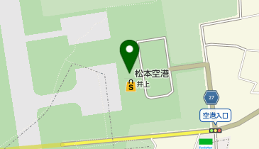 WiFiBOX 信州まつもと空港(2F)出発ロビーの地図画像