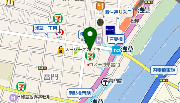 WiFiBOX 浅草文化観光センターの地図画像