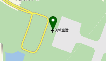 WiFiBOX 茨城空港(1F)到着ロビー コンビニ前の地図画像