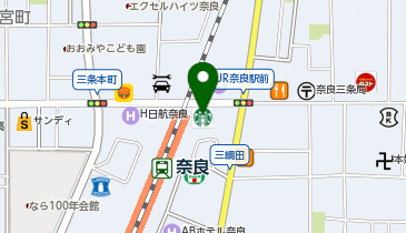 WiFiBOX 奈良市総合観光案内所の地図画像