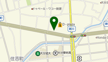 WiFiBOX 大分交通新川バスセンターの地図画像