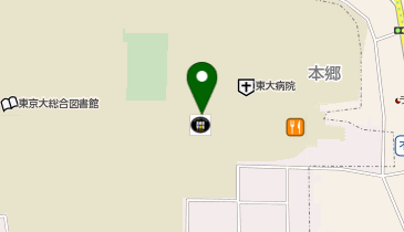 WiFiBOX 東京大学医学部附属病院外来診療棟 1F待合ホールの地図画像