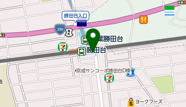 WiFiBOX 勝田台駅の地図画像