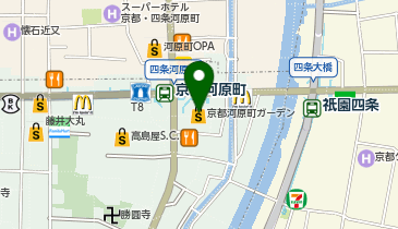 WiFiBOX エディオン京都四条河原町店の地図画像