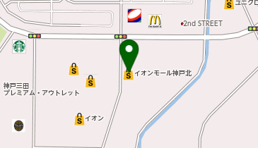 WiFiBOX エディオンイオンモール神戸北店の地図画像