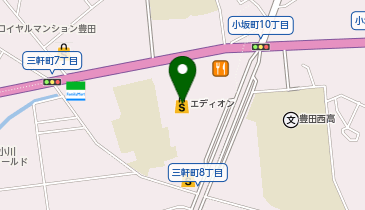 WiFiBOX エディオン豊田本店の地図画像