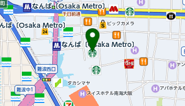 WiFiBOX エディオンなんば本店の地図画像