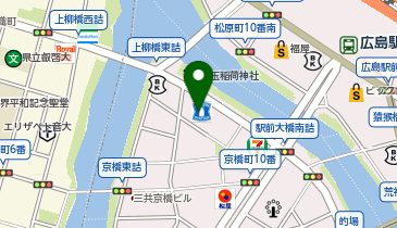 WiFiBOX アパホテル〈広島駅前大橋〉の地図画像