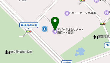 WiFiBOX アパホテル&リゾート〈東京ベイ幕張〉の地図画像