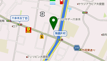 WiFiBOX アパホテル&リゾート〈六本木駅東〉の地図画像