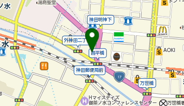 WiFiBOX ニッポンレンタカー秋葉原の地図画像