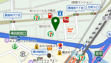 WiFiBOX ニッポンレンタカー横浜駅西口の地図画像