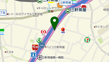 WiFiBOX ニッポンレンタカー三軒茶屋駅前の地図画像