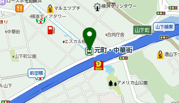 WiFiBOX 元町・中華街駅 B2F(改札階)の地図画像