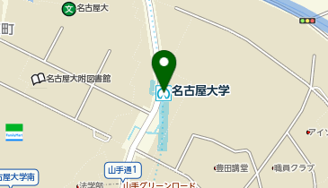 WiFiBOX 地下鉄名城線 名古屋大学駅の地図画像