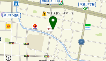 WiFiBOX スマホ修理工房 宇都宮中央店の地図画像