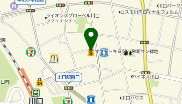 WiFiBOX スマホ修理工房 川口店の地図画像