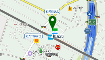 WiFiBOX スマホ修理工房 和光駅前店の地図画像