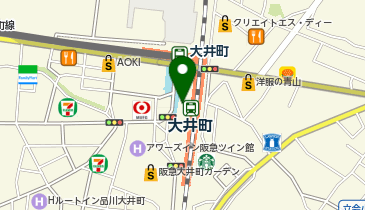 WiFiBOX スマホ修理工房 大井町店の地図画像