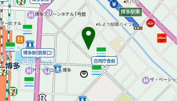 WiFiBOX アパホテル&リゾート〈博多駅東〉の地図画像